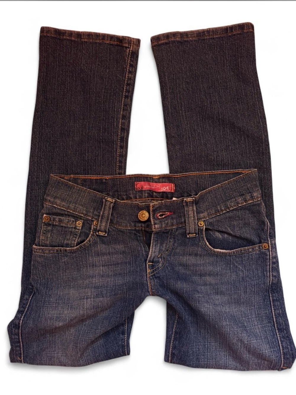 Y2K low rise Women’s Dark Wash Blue  Jeans